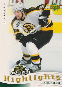 2007-08 Upper Deck - All-Star Highlights #AS-14 Phil Kessel Front