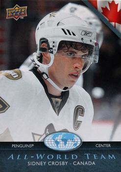 2007-08 Upper Deck - All-World Team #AW16 Sidney Crosby Front