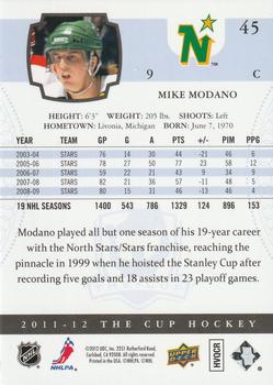2011-12 Upper Deck The Cup #45 Mike Modano Back