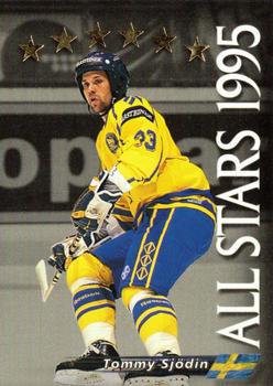 1996 Semic Collections Wien-96 - All-Stars #AS 3 Tommy Sjodin / Marko Kiprusoff Front