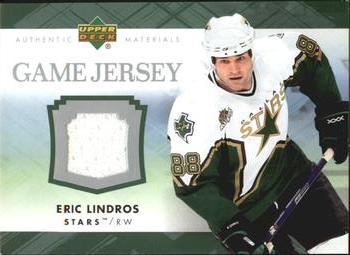2007-08 Upper Deck - Game Jerseys #J-EL Eric Lindros Front