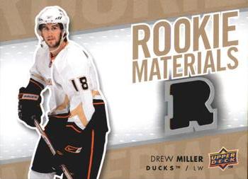 2007-08 Upper Deck - Rookie Materials #RM-DM Drew Miller Front