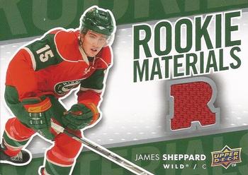 2007-08 Upper Deck - Rookie Materials #RM-JS James Sheppard Front