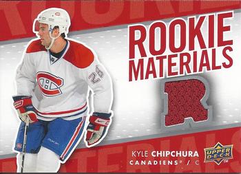 2007-08 Upper Deck - Rookie Materials #RM-KC Kyle Chipchura Front
