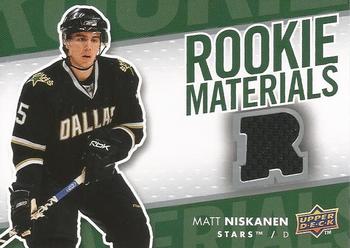 2007-08 Upper Deck - Rookie Materials #RM-MN Matt Niskanen Front
