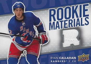 2007-08 Upper Deck - Rookie Materials #RM-RC Ryan Callahan Front