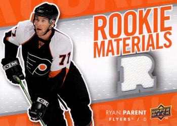 2007-08 Upper Deck - Rookie Materials #RM-RP Ryan Parent Front