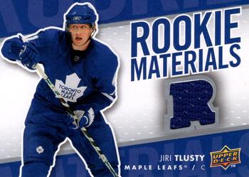 2007-08 Upper Deck - Rookie Materials #RM-TL Jiri Tlusty Front