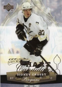 2007-08 Upper Deck MVP - Hart Candidates #HC2 Sidney Crosby Front