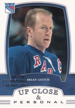 2002-03 Be a Player First Edition - Chicago 2002 23rd National #308 Brian Leetch Front