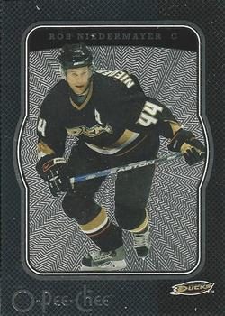 2007-08 O-Pee-Chee - Micromotion Black #7 Rob Niedermayer Front