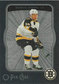 2007-08 O-Pee-Chee - Micromotion Black #40 Marco Sturm Front