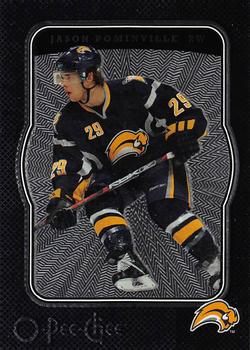 2007-08 O-Pee-Chee - Micromotion Black #56 Jason Pominville Front