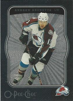 2007-08 O-Pee-Chee - Micromotion Black #119 Andrew Brunette Front