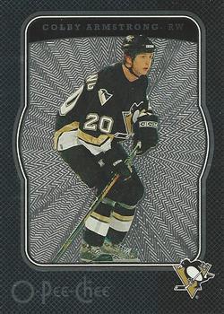 2007-08 O-Pee-Chee - Micromotion Black #395 Colby Armstrong Front