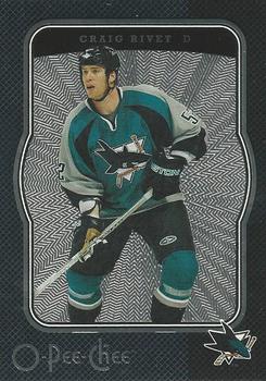 2007-08 O-Pee-Chee - Micromotion Black #406 Craig Rivet Front