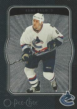 2007-08 O-Pee-Chee - Micromotion Black #469 Sami Salo Front