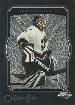 2007-08 O-Pee-Chee - Micromotion Black #499 Brent Johnson Front