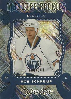 2007-08 O-Pee-Chee - Micromotion Black #542 Rob Schremp Front