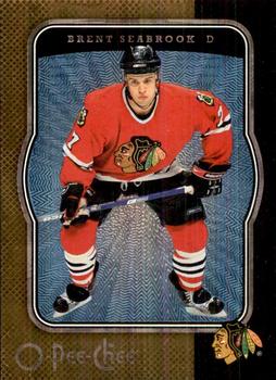2007-08 O-Pee-Chee - Micromotion #111 Brent Seabrook Front