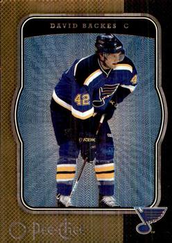 2007-08 O-Pee-Chee - Micromotion #429 David Backes Front