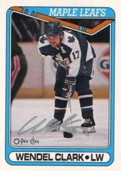 2007-08 O-Pee-Chee - Buyback Autographs #79 Wendel Clark Front