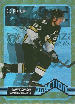 2007-08 O-Pee-Chee - In Action #IA1 Sidney Crosby Front