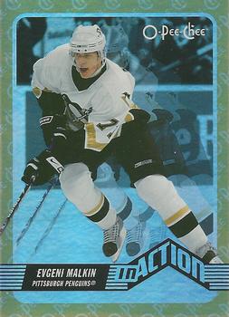 2007-08 O-Pee-Chee - In Action #IA3 Evgeni Malkin Front