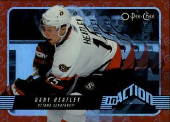 2007-08 O-Pee-Chee - In Action #IA4 Dany Heatley Front