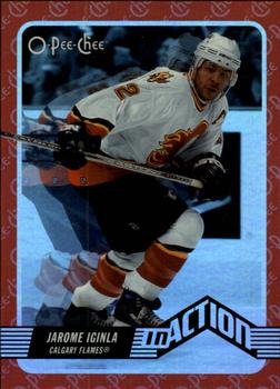 2007-08 O-Pee-Chee - In Action #IA10 Jarome Iginla Front