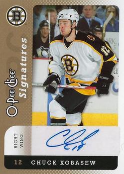 2007-08 O-Pee-Chee - Signatures #S-CK Chuck Kobasew Front