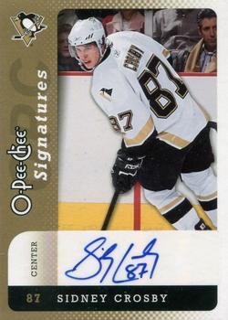 2007-08 O-Pee-Chee - Signatures #S-SC Sidney Crosby Front
