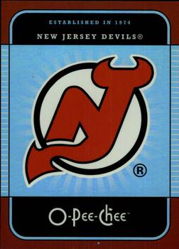2007-08 O-Pee-Chee - Team Checklists #CL18 New Jersey Devils Front