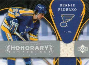 2007-08 Upper Deck Trilogy - Honorary Swatches #HS-BF Bernie Federko Front