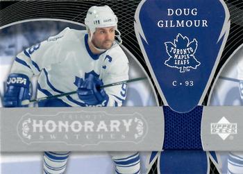 2007-08 Upper Deck Trilogy - Honorary Swatches #HS-DG Doug Gilmour Front