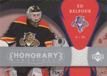 2007-08 Upper Deck Trilogy - Honorary Swatches #HS-EB Ed Belfour Front