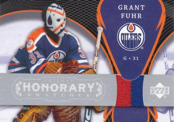 2007-08 Upper Deck Trilogy - Honorary Swatches #HS-GF Grant Fuhr Front
