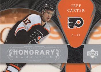 2007-08 Upper Deck Trilogy - Honorary Swatches #HS-JC Jeff Carter Front