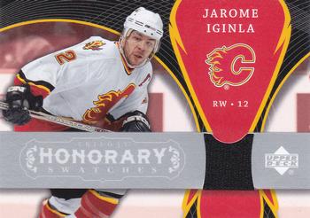 2007-08 Upper Deck Trilogy - Honorary Swatches #HS-JI Jarome Iginla Front