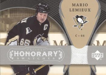 2007-08 Upper Deck Trilogy - Honorary Swatches #HS-ML Mario Lemieux Front