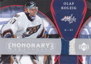 2007-08 Upper Deck Trilogy - Honorary Swatches #HS-OK Olaf Kolzig Front