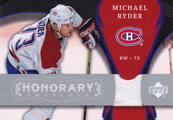2007-08 Upper Deck Trilogy - Honorary Swatches #HS-RY Michael Ryder Front
