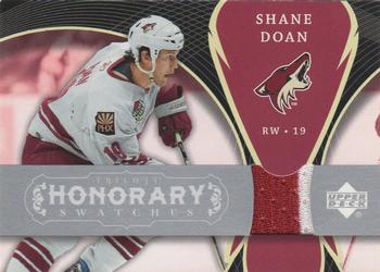 2007-08 Upper Deck Trilogy - Honorary Swatches #HS-SD Shane Doan Front