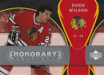 2007-08 Upper Deck Trilogy - Honorary Swatches #HS-WI Doug Wilson Front