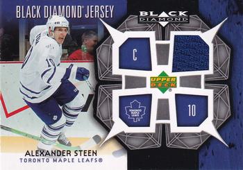 2007-08 Upper Deck Black Diamond - Jerseys #BDJ-AS Alexander Steen Front