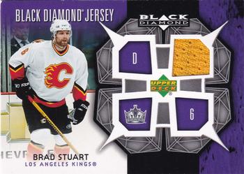 2007-08 Upper Deck Black Diamond - Jerseys #BDJ-BS Brad Stuart Front