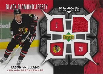 2007-08 Upper Deck Black Diamond - Jerseys #BDJ-JW Jason Williams Front