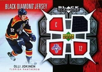 2007-08 Upper Deck Black Diamond - Jerseys #BDJ-OJ Olli Jokinen Front