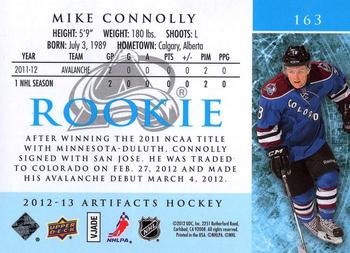 2012-13 Upper Deck Artifacts #163 Mike Connolly Back