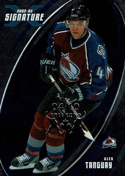 2002-03 Be a Player Signature Series - Toronto Fall Expo #041 Alex Tanguay Front